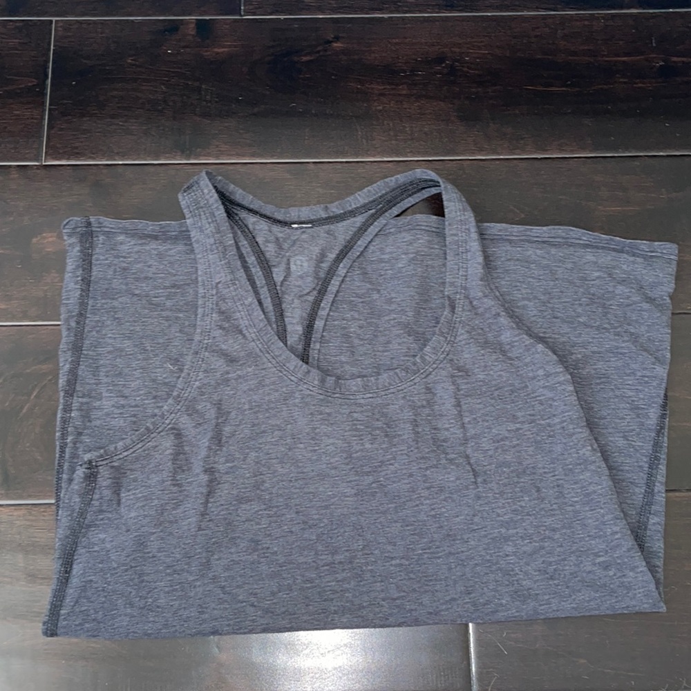 Dark gray size small lululemon tank top